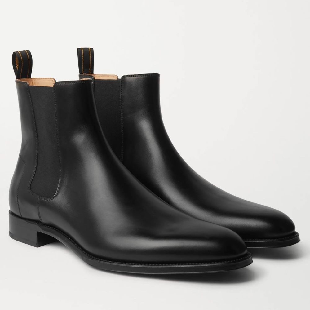 Dunhill Chelsea boots, black, never used